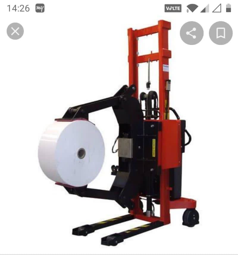 Ms type Battery Operated Paper ROLL STACKER, 280, Model Name/Number: Dk
