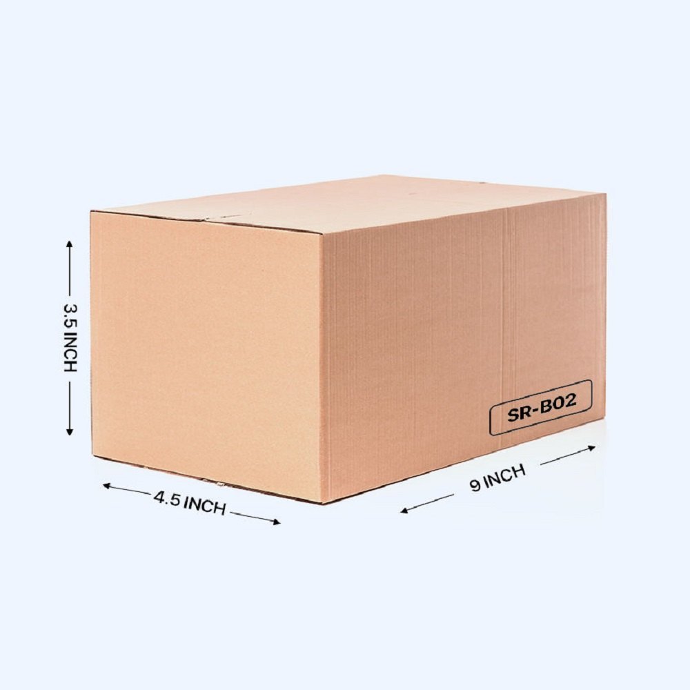 Single Wall 3 Ply Plain Corrugated Packaging Box