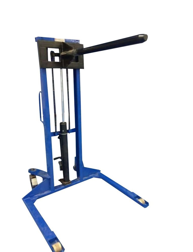 Powertech Hydraulics Mild Steel Paper Reel Manual Stacker, For Material Handling