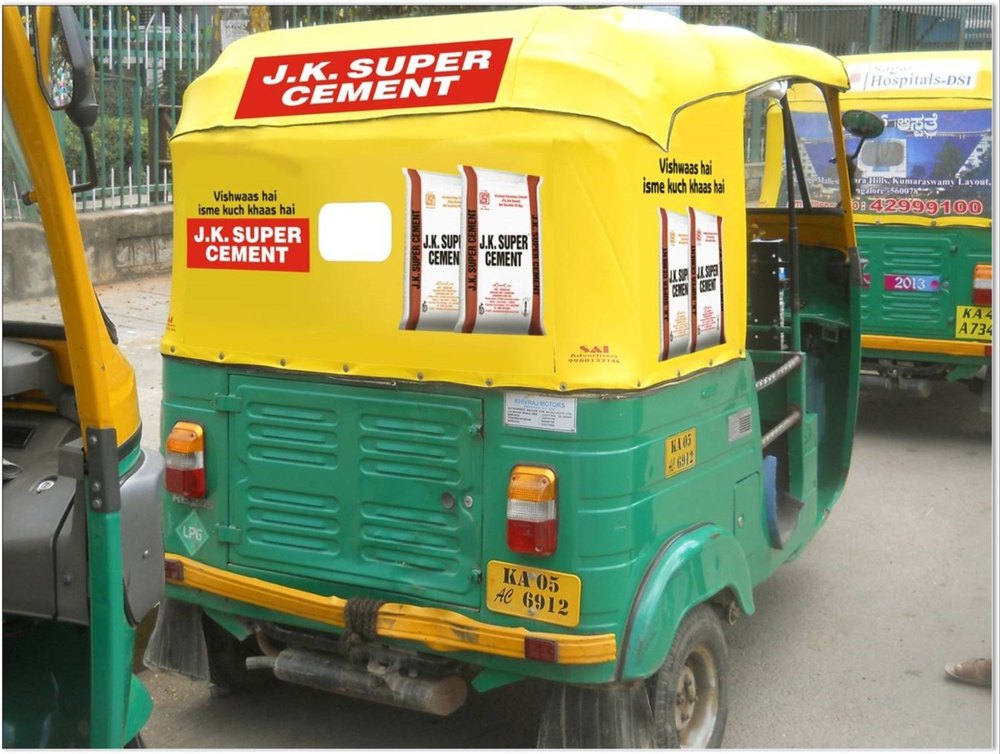 Flex Outdoor Auto Advertising Services, Mode Of Advertising: Offline