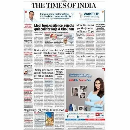 Newspaper Advertisement Service, in Delhi