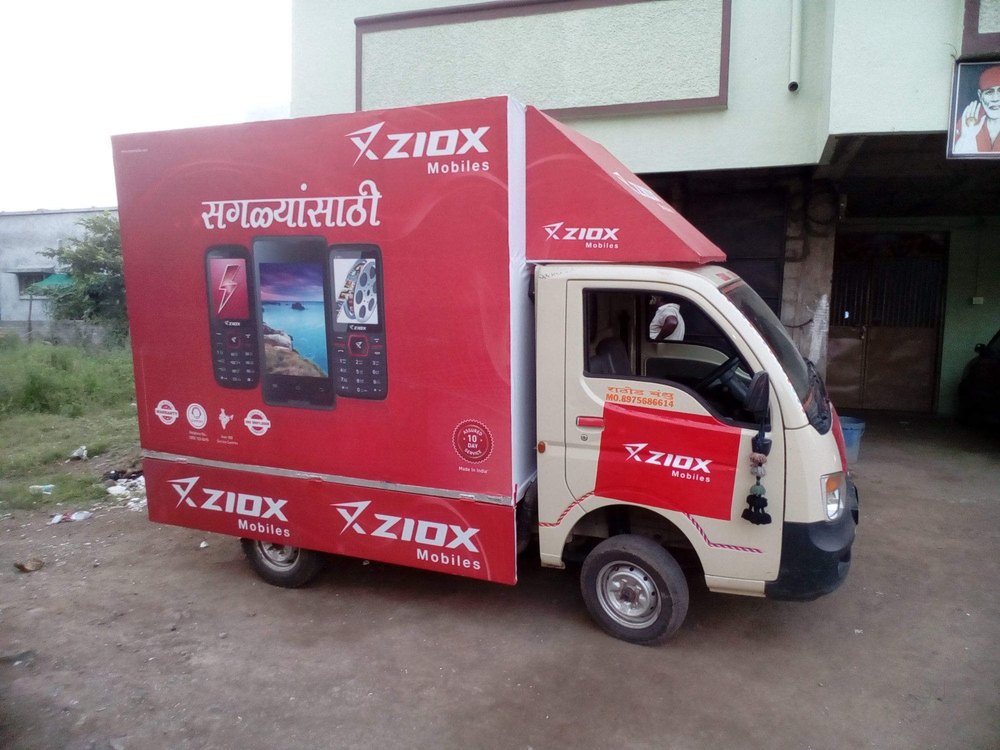 Mobile Van Advertising Service, in India