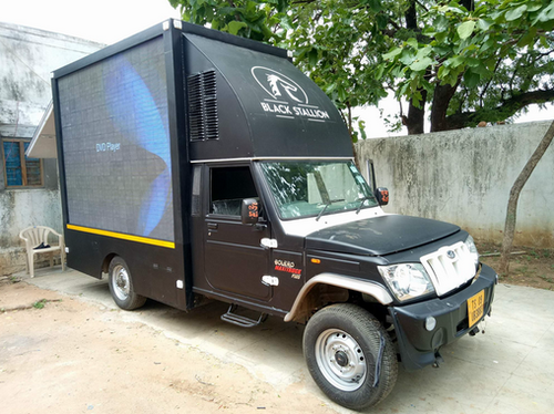 Video Led Screen Mobile Vans Advertisement Services, in Hyderabad