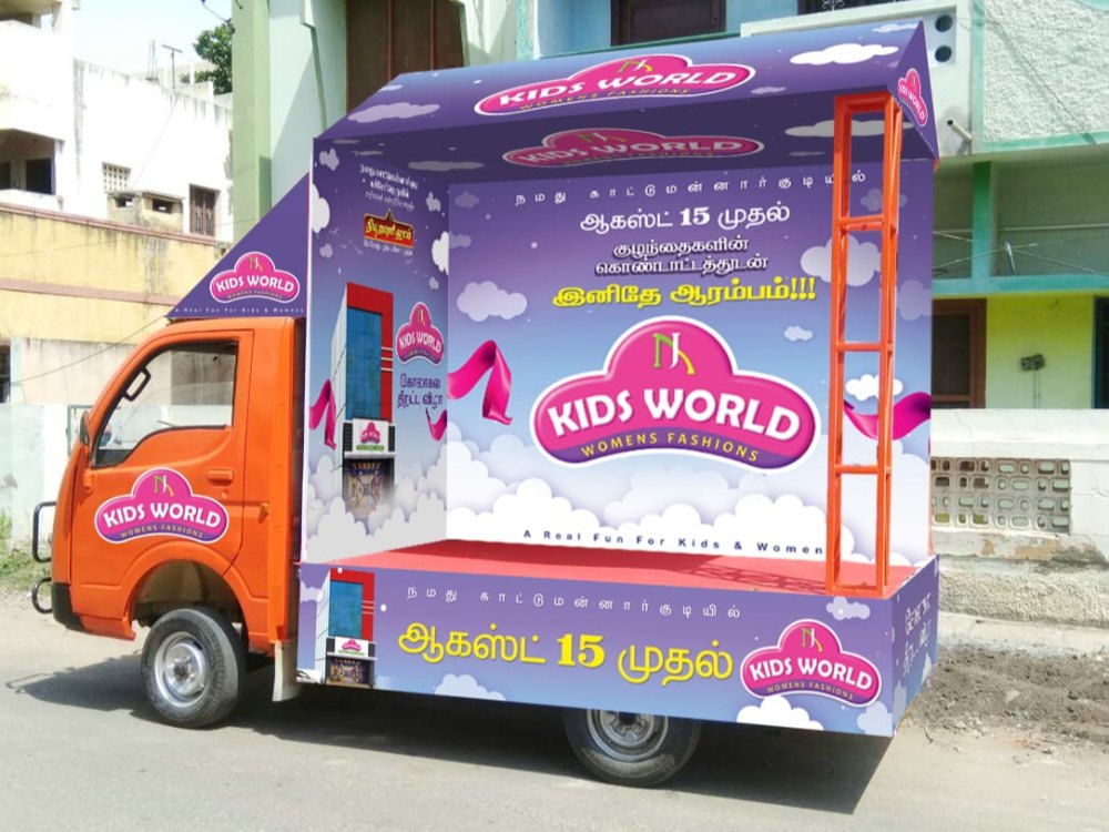 Mobile Van Advertisement Service
