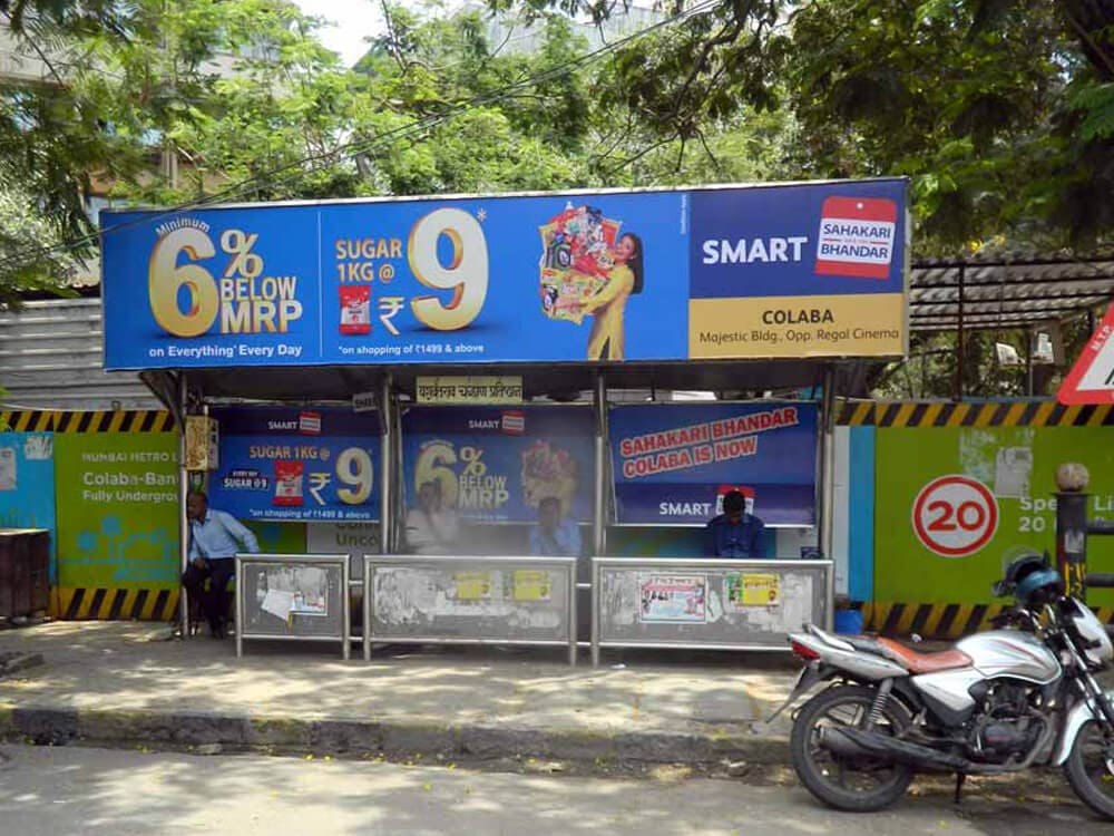 Installation Bus Stop Branding, For Outdoor Advertising, in DELHI NCR