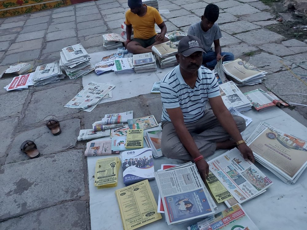 Newspaper Pamphlet Distribution Service, Hyderabad
