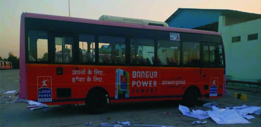 Jaipur City Bus Advertising Services