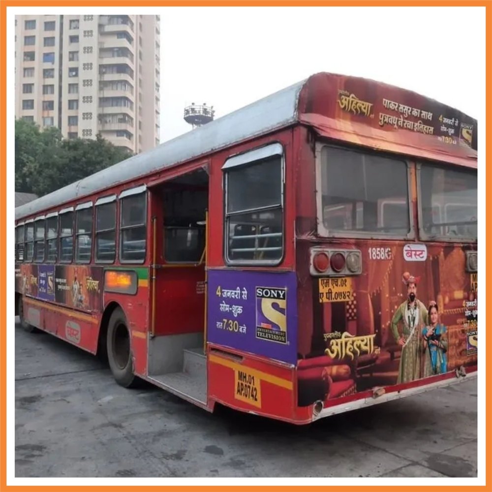 Sticker Printing & Mounting Bus Advertising Service, in Pan India