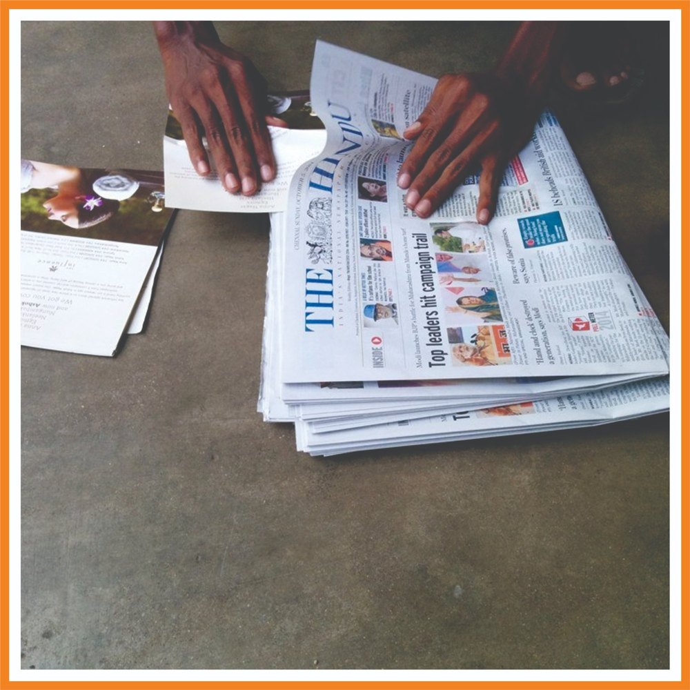 1 Day Outdoor Newspaper Pamphlet Insertion Services, in Pan India, Offline
