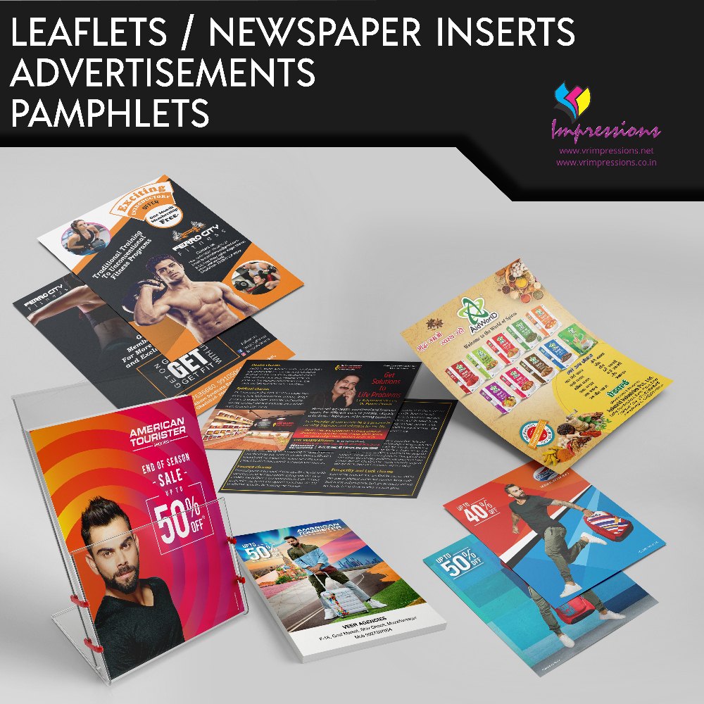 Matte, Gloss Outdoor Leaflet and Newspaper Inserts, in Pan India, Customsied