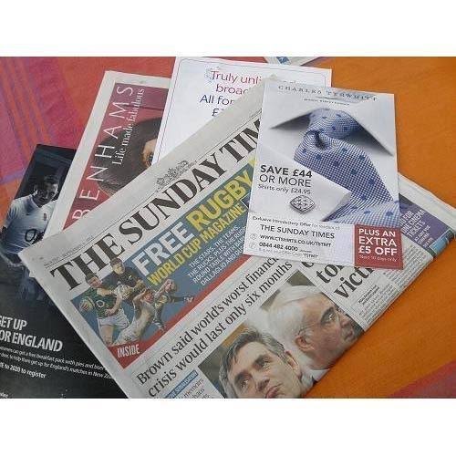 Newspaper Inserting Services, Chennai