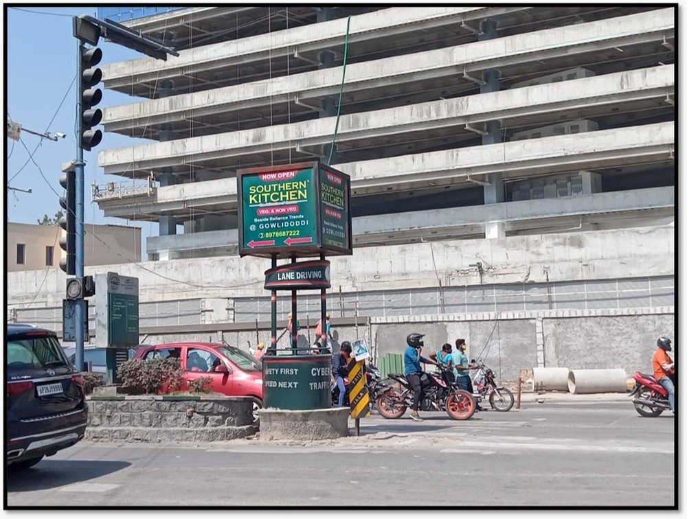 Lighting Modern Traffic Umbrella Advertising Service, in Hyderabad