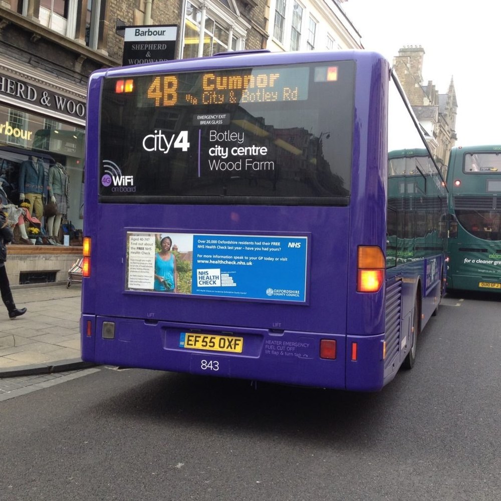 Offline Flex Bus Back Panel Advertising Service, in Pan India