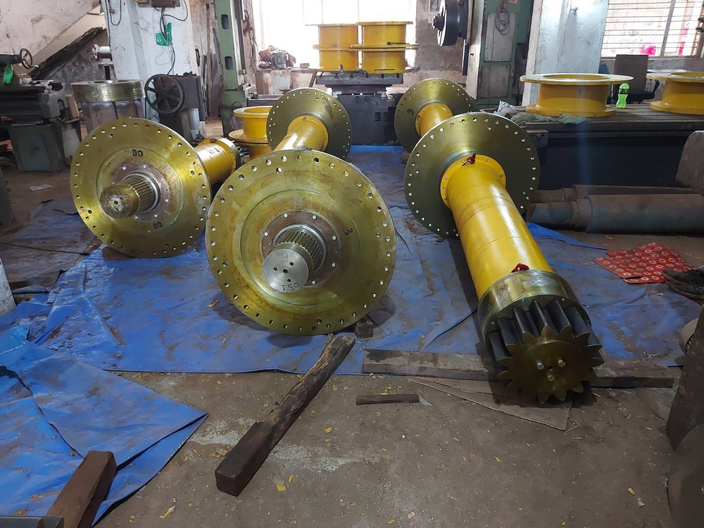 Alloy Steel Slew Drive Assembly (Extended Shaft Assembly)