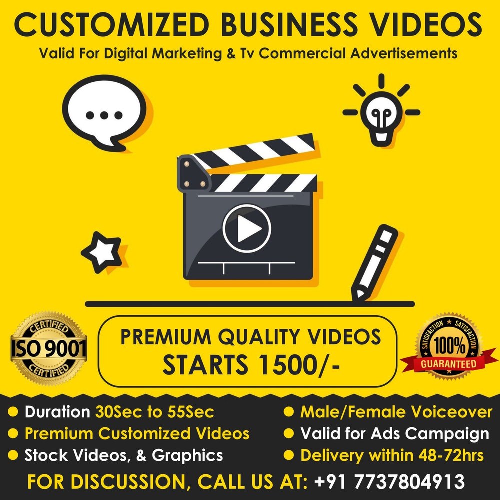 Online Editing & Making Video Advertising Service, in Pan India