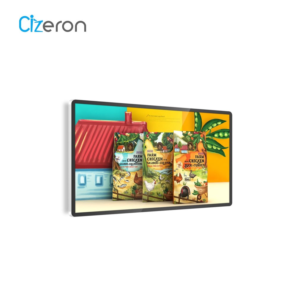 32, 43, 49 Inches Touch Screen Wall Mount Interactive Kiosk, Advertisement Kiosk.