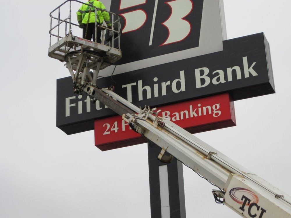 Signage Mast Pole Installation Service