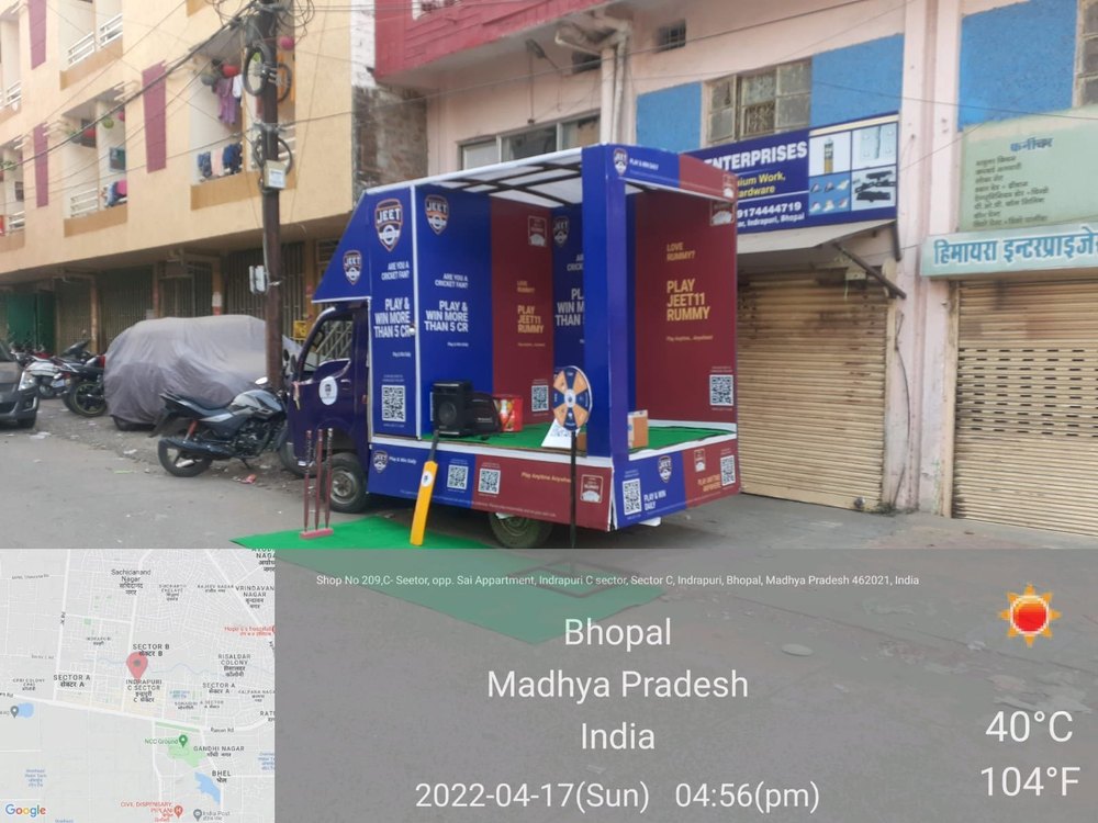 Pen India Promotions Road Show Advertisement Service, Road Show Timing: 8am To 6 Am