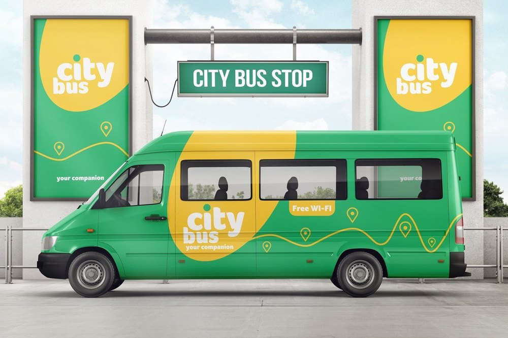 Outdoor City Bus Stop Advertising Service, in Local Area