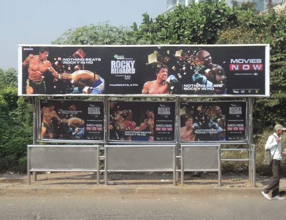 Flex Bus Shelter Advertising Service, in India