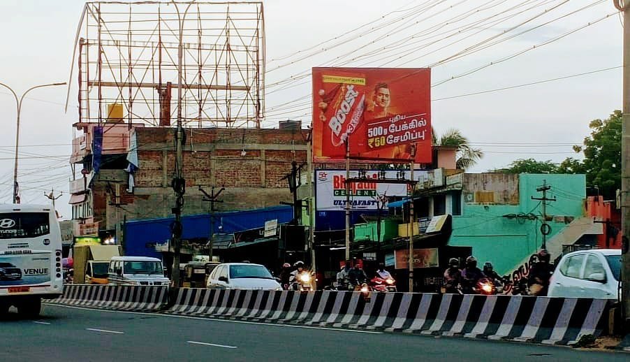 Outdoor Flex Hoarding Service, For Advertising