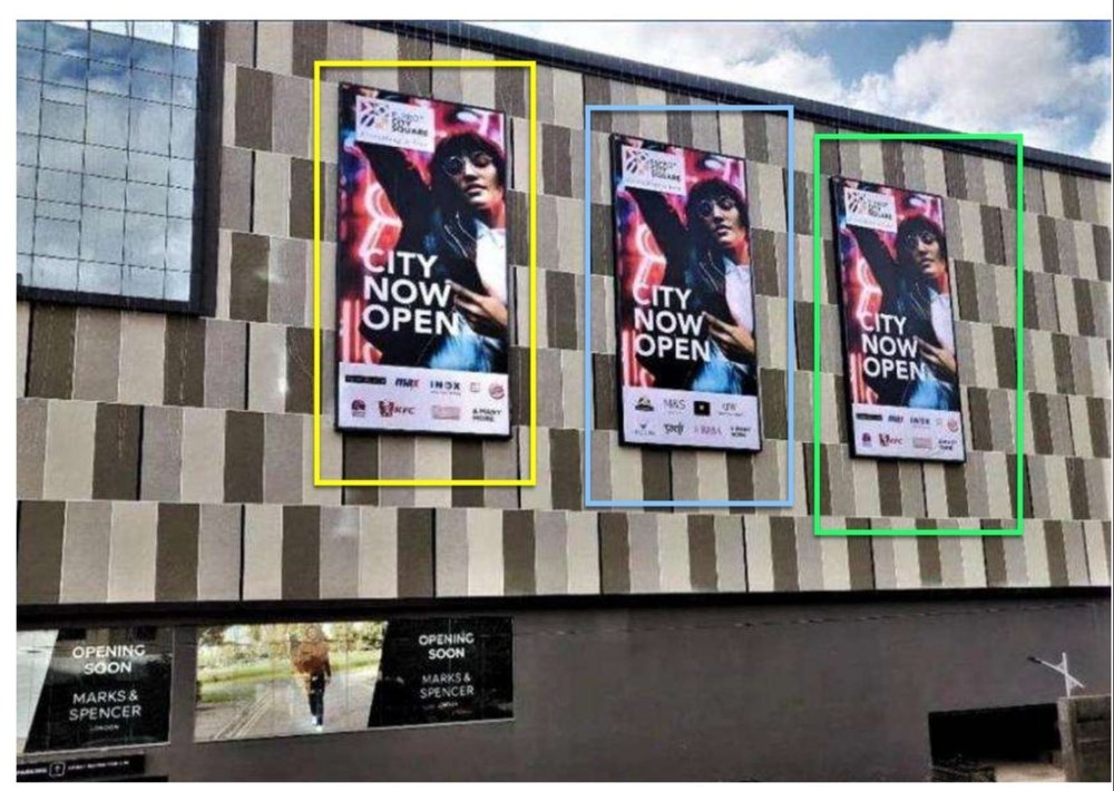 Display Led Screen Mall Branding Advertising Services