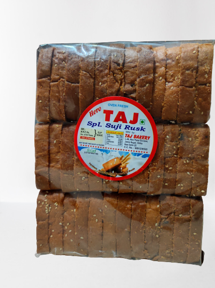 tTaj bakery Saunf & Till Rusk, 100% Eggless, Packaging Size: 300gm-1kg