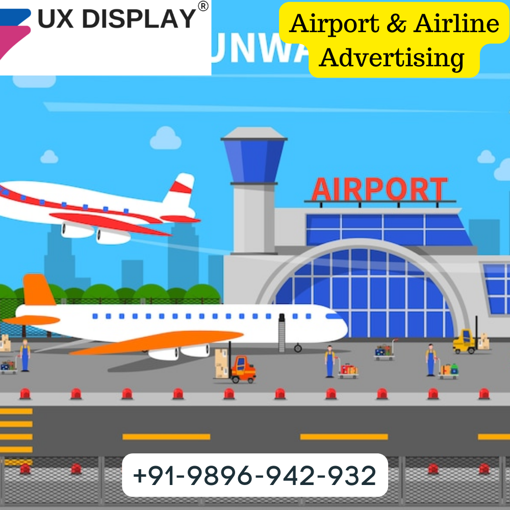 Led Screen Outdoor Airport & Airline Media Advertising, in Pan India