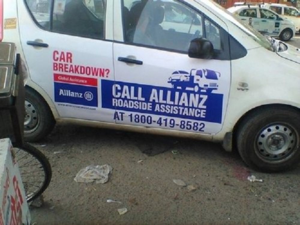 Printing And Mounting Taxicab Advertising Service, in Pan India