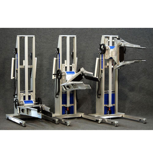 Stainless Steel And Mild Steel Material Handling Lift Stacker