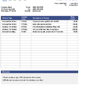 Listing Services