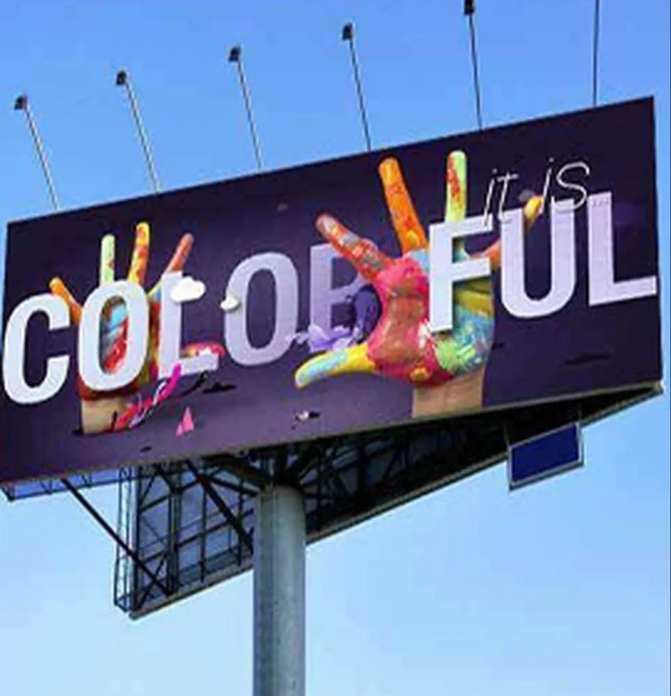 Acrylic Hoarding Board Installation Service, in Delhi Ncr, For Outdoor Advertising