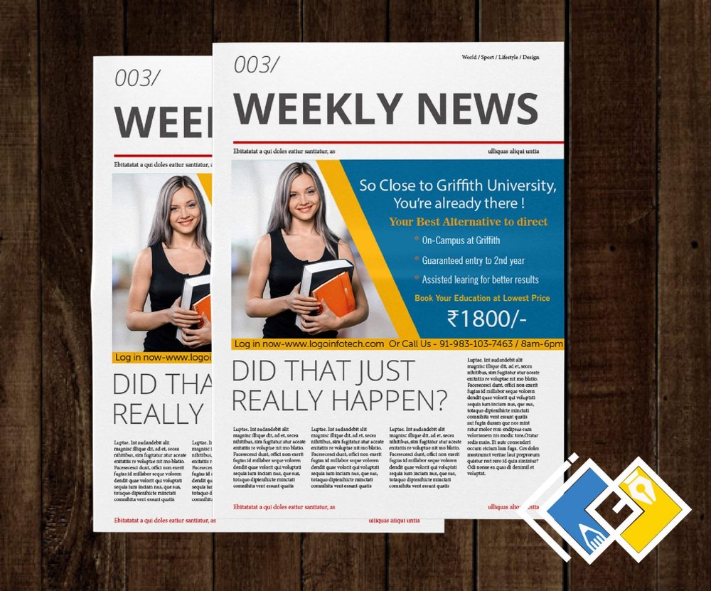 Newspaper Ad Designing Services, in New Delhi