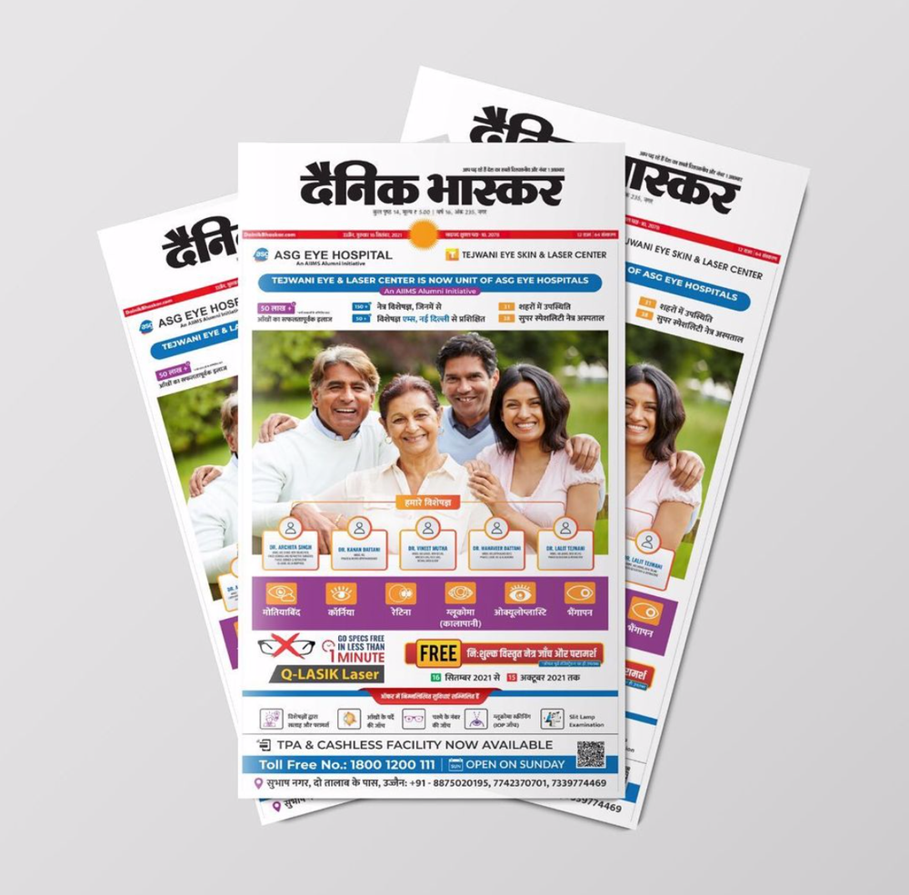 Newspaper Ad Designing Services