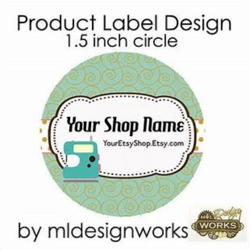 2D Product Labels Designing Services