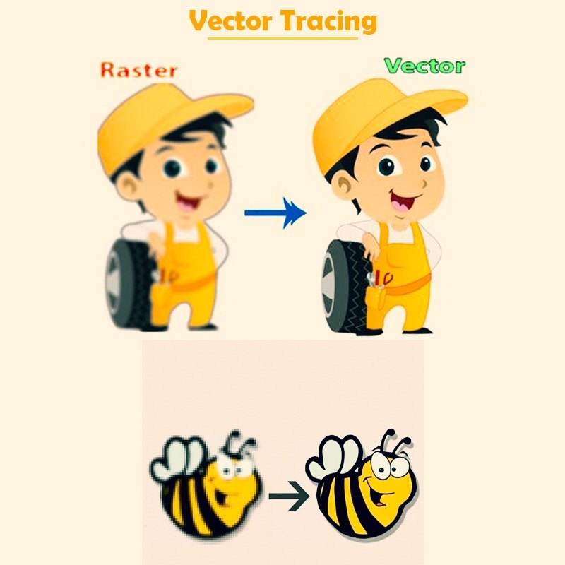 Raster Vector Conversion Services