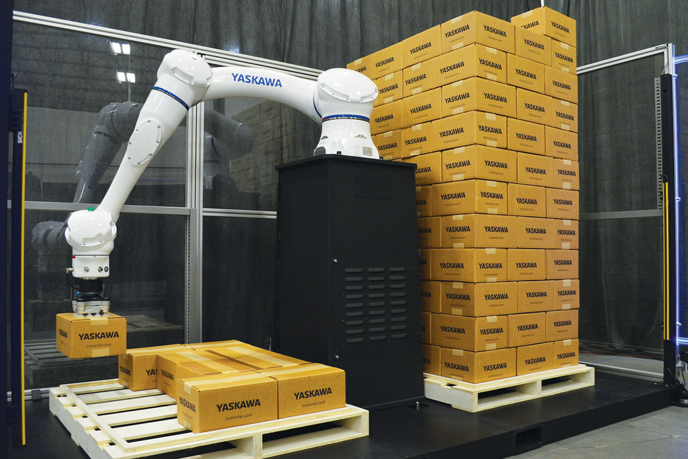 Mild Steel Robotic Pick And Place System, For Industrial