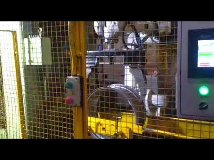 ABB Mild Steel Pick & Place Robots Wheel Rim Press Automation, For Industrial, Three Phase