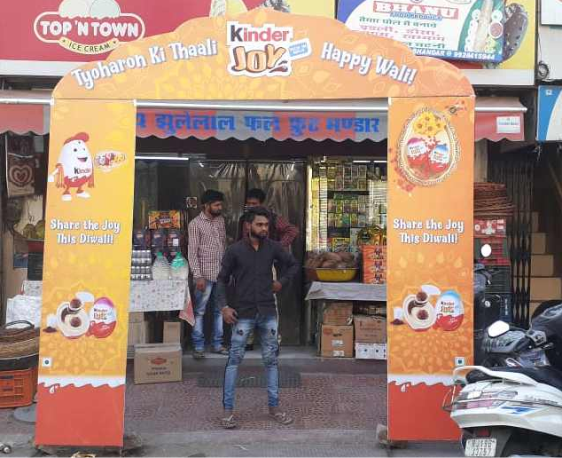 Offline Arch Gate Innovative Branding Service, For Advertisement, Local