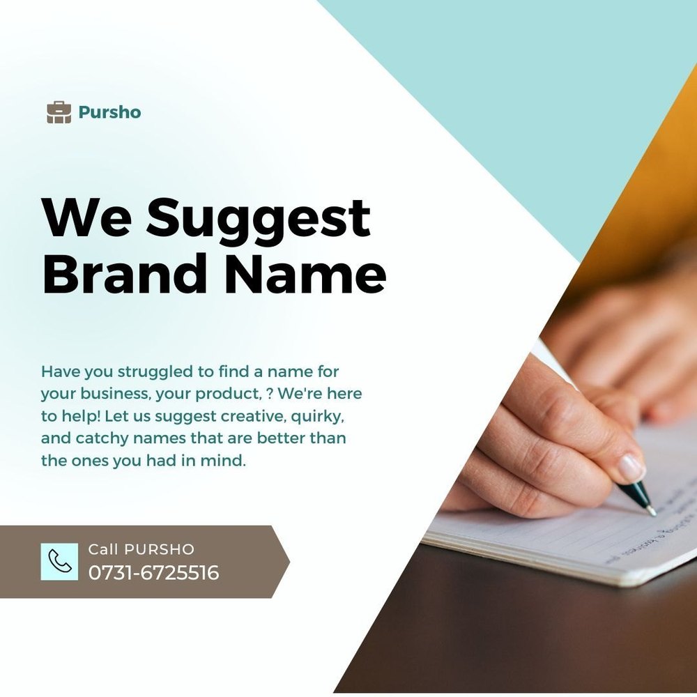 Multicolor Brand Name Suggestion, For Startup Businesses, Online