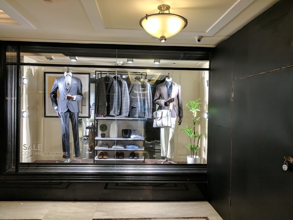 Winter Window Displays, Showroom Interior