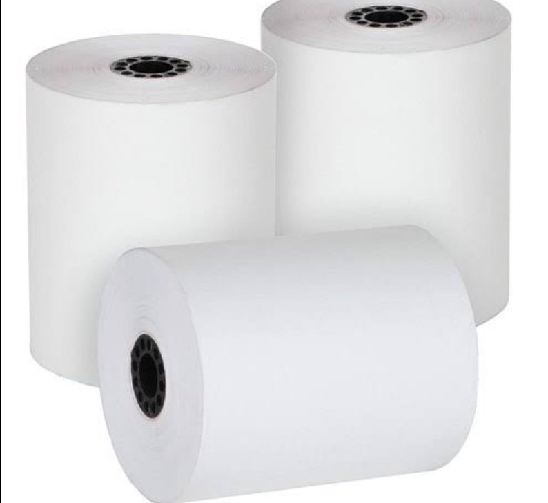 White Butter Paper Roll Stand, 25 - 60