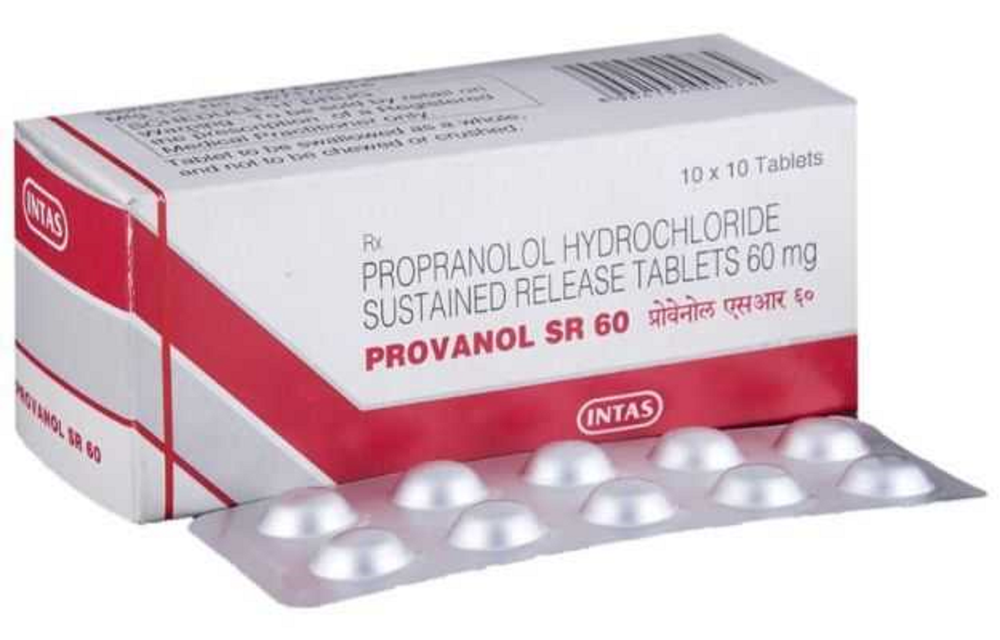 Provanol SR 60 mg tab, Packaging Type: Box