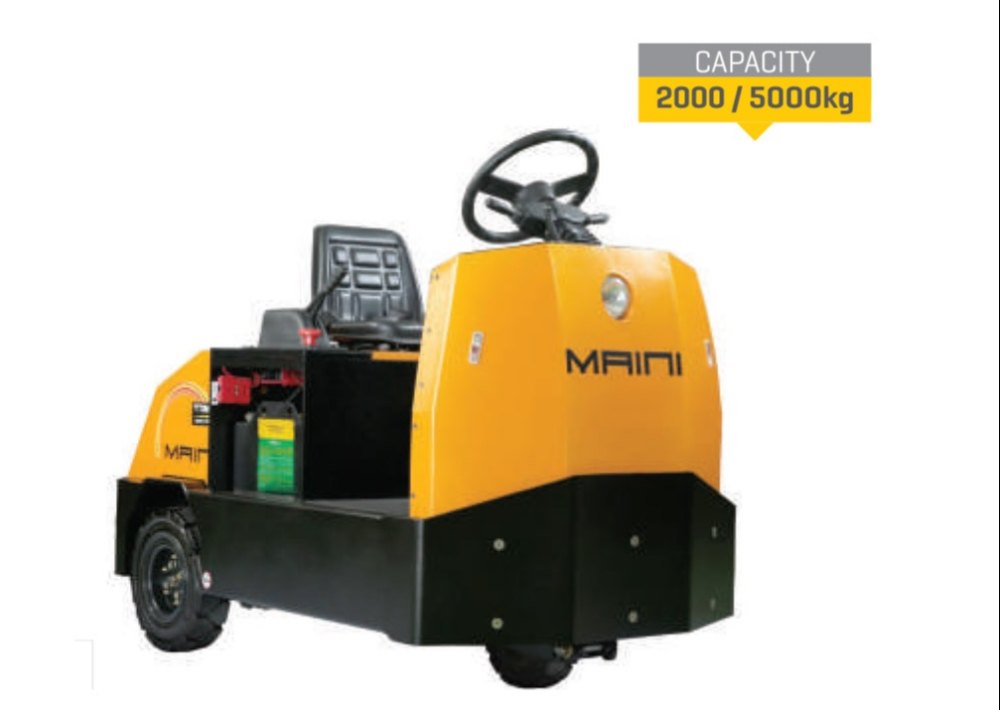 Electric Tow Tractors - Maini - Capacity 2000 - 5000 kg