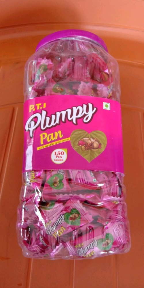 PTI Plumpy Pink Pan Flavour Candy, Packaging Type: Plastic Jar, Packaging Size: 150 Pieces