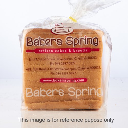 Bakersspring White Bread, For Bakery, Packaging Size: 450 Gms