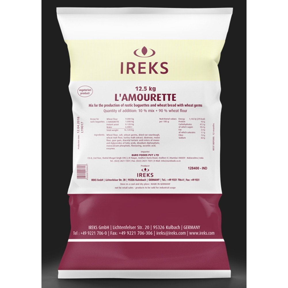 Ireks French Style Breads premix, Powder, Packaging Size: 12