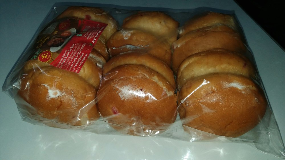 Cream Bun, For Bakery, Packaging Size: Standard