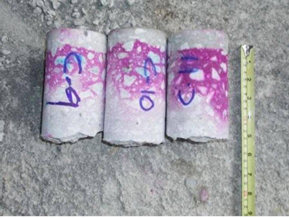 corrosion Test Concrete Test Concetre Carbonation testing Services