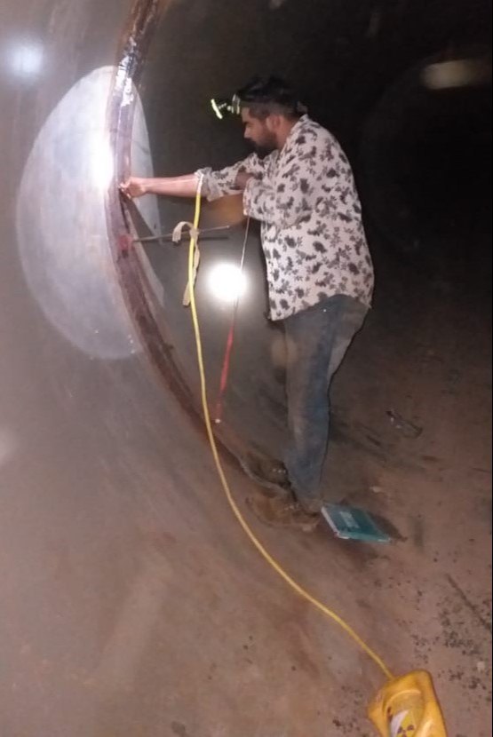 Cracks Radiographic Inspection